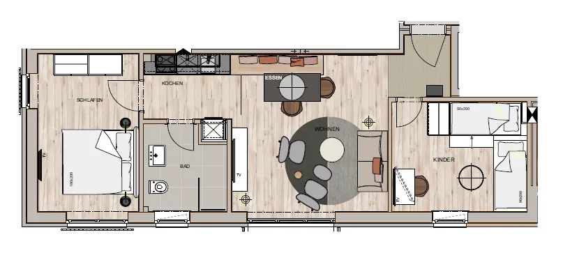 Bootsmann Ferienhaus Badezimmer